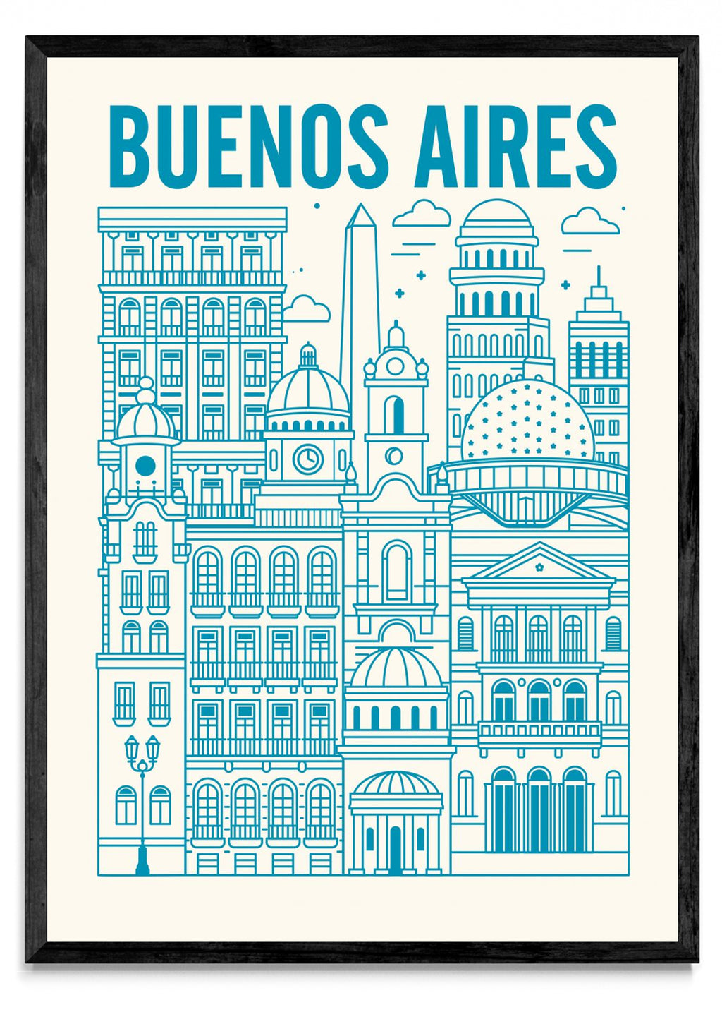 Buenos Aires Ilustrada - Retrato N