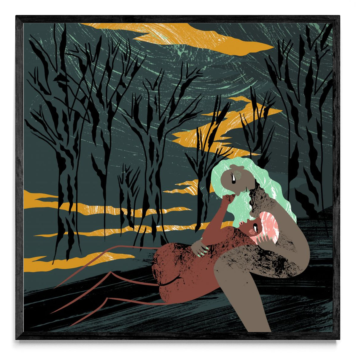 Cita en el bosque. - Cuadrado N