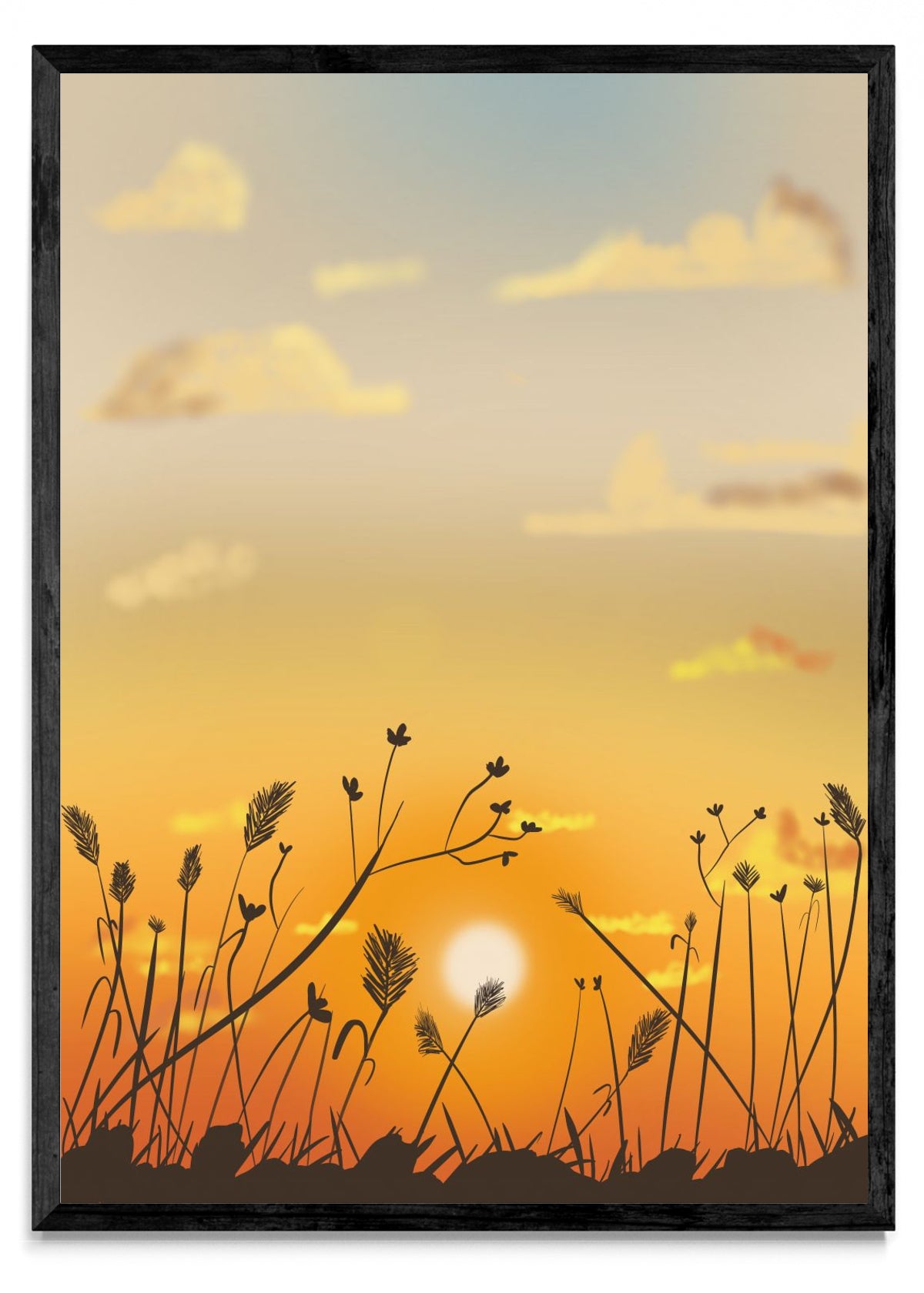 Hora de salida del sol - Retrato N