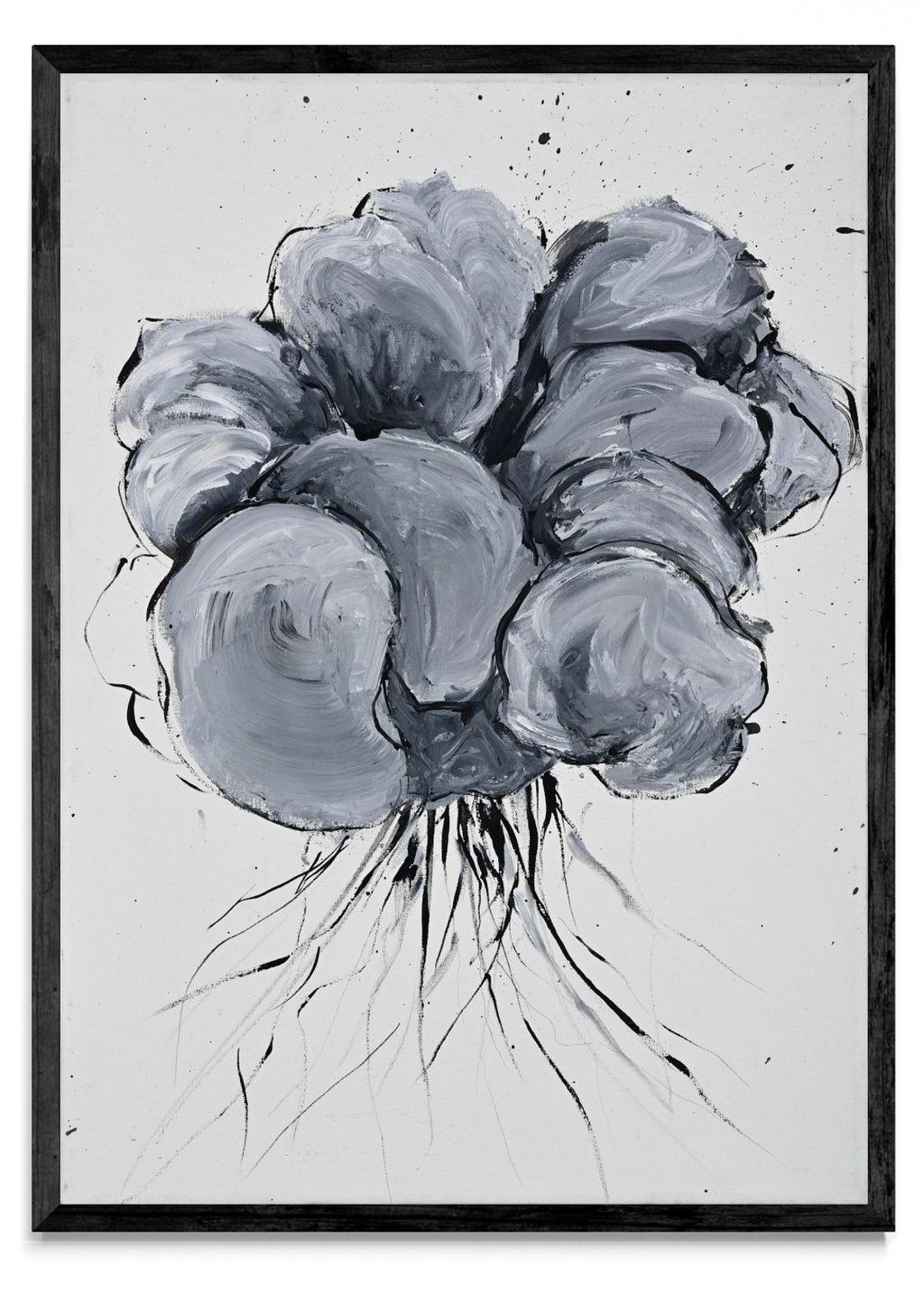Flores grises III - Retrato N