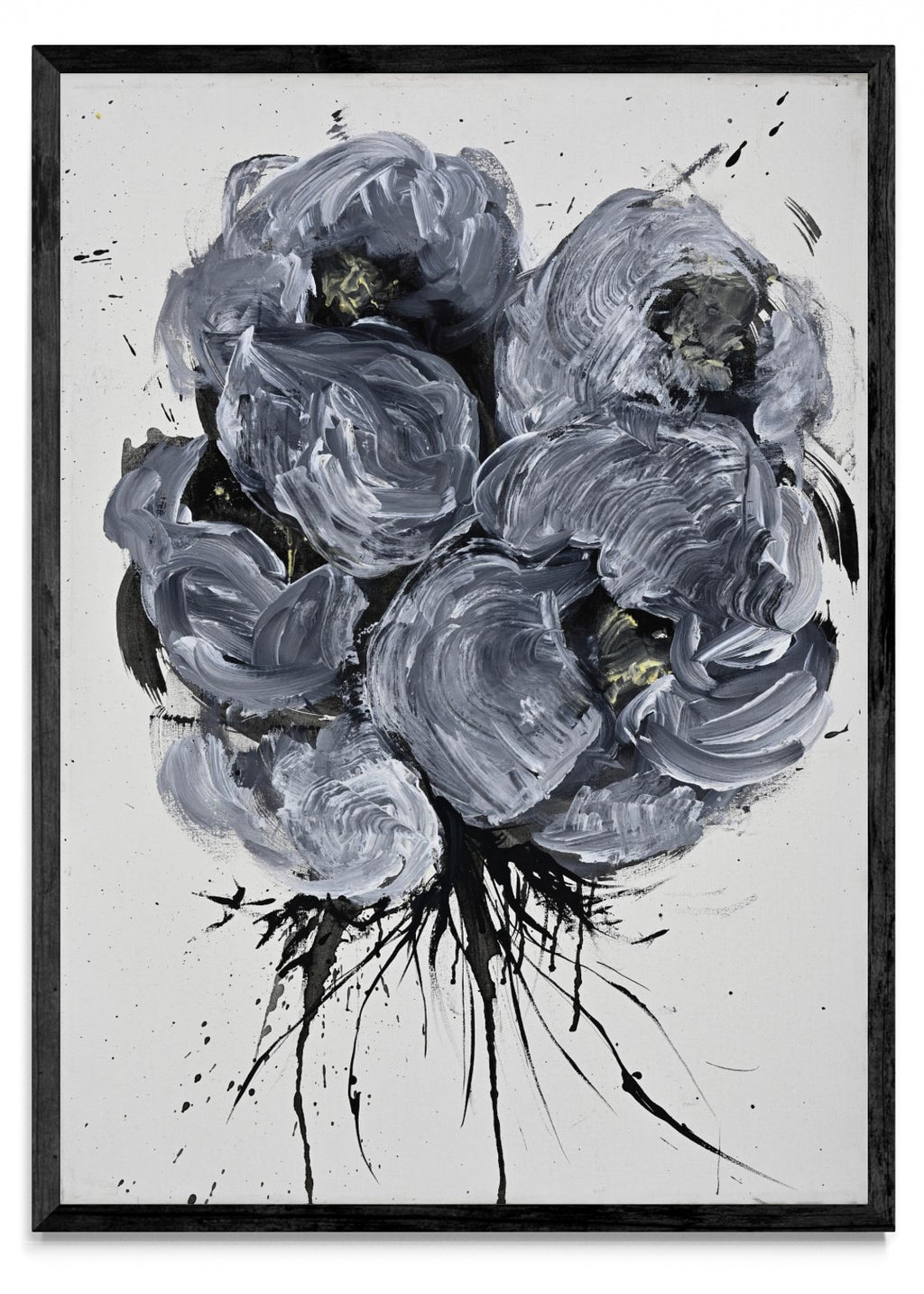 Flores grises I - Retrato N