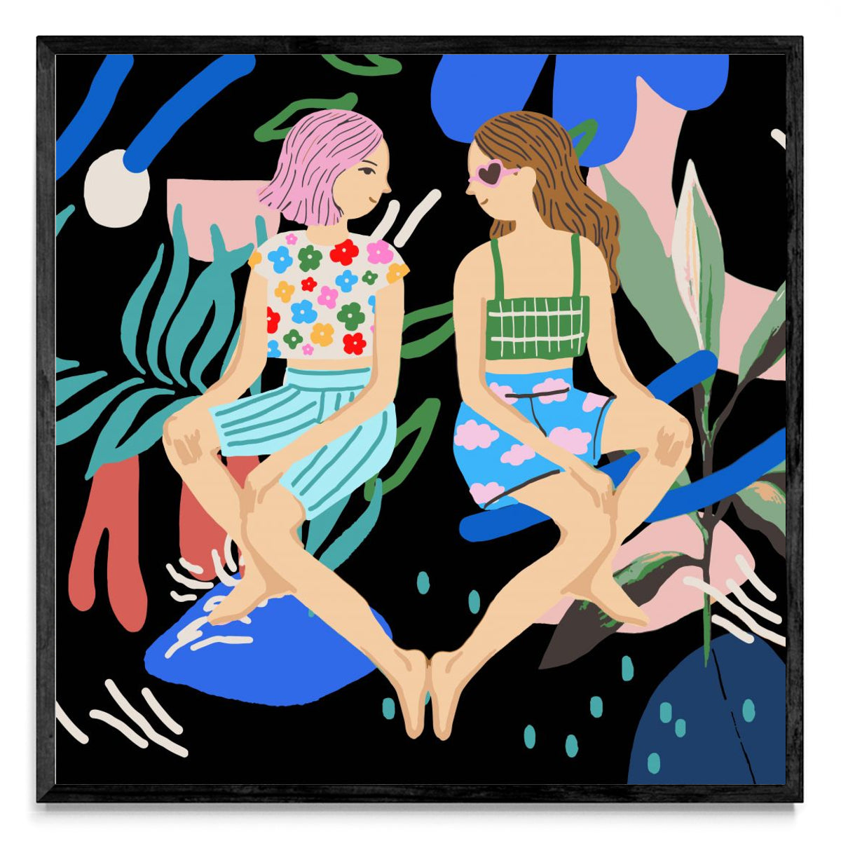 Chicas - Cuadrado N