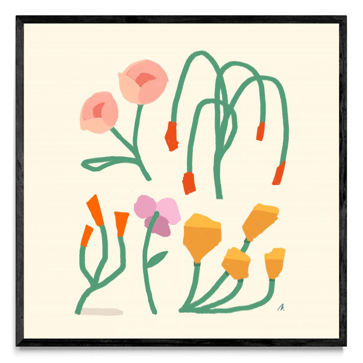 Flora - Cuadrado N