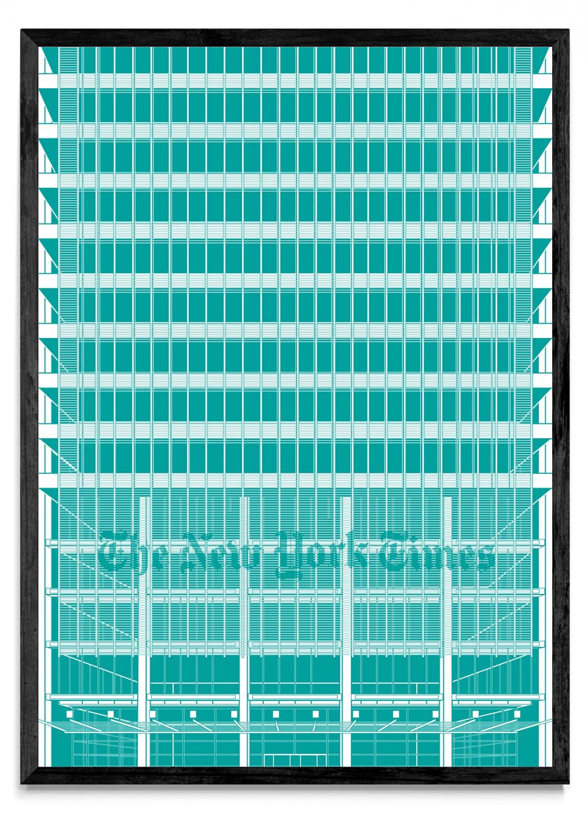 THE NEW YORK TIMES BUILDING - Retrato N