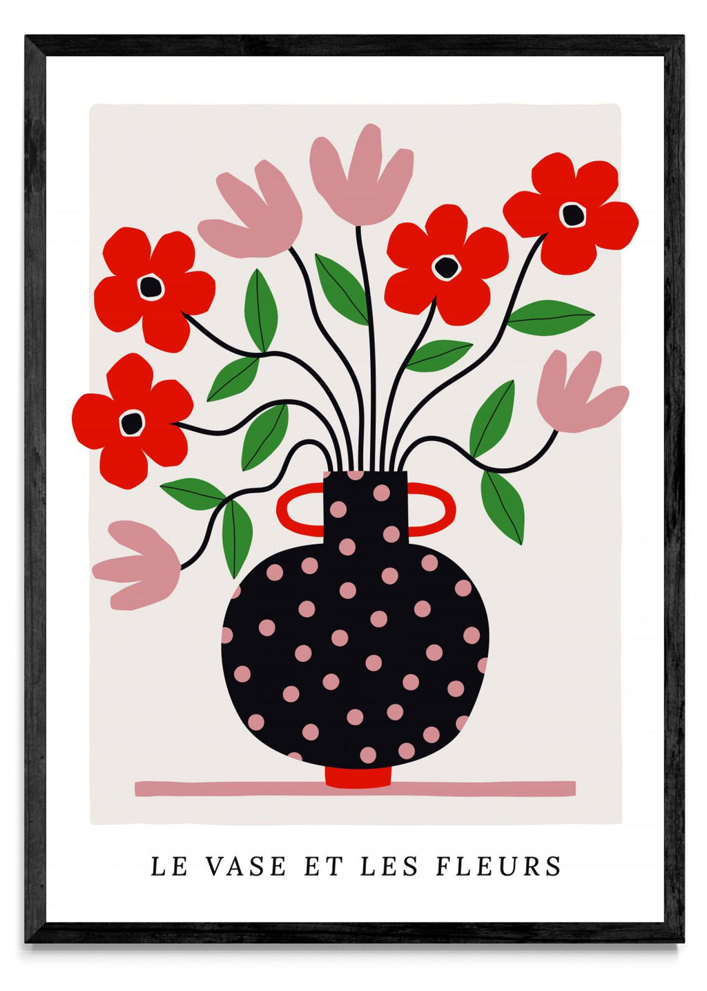 LE VASE ROUGE - Retrato N