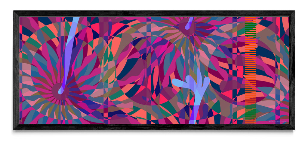Panoramic Abstract Flower - Pano H N
