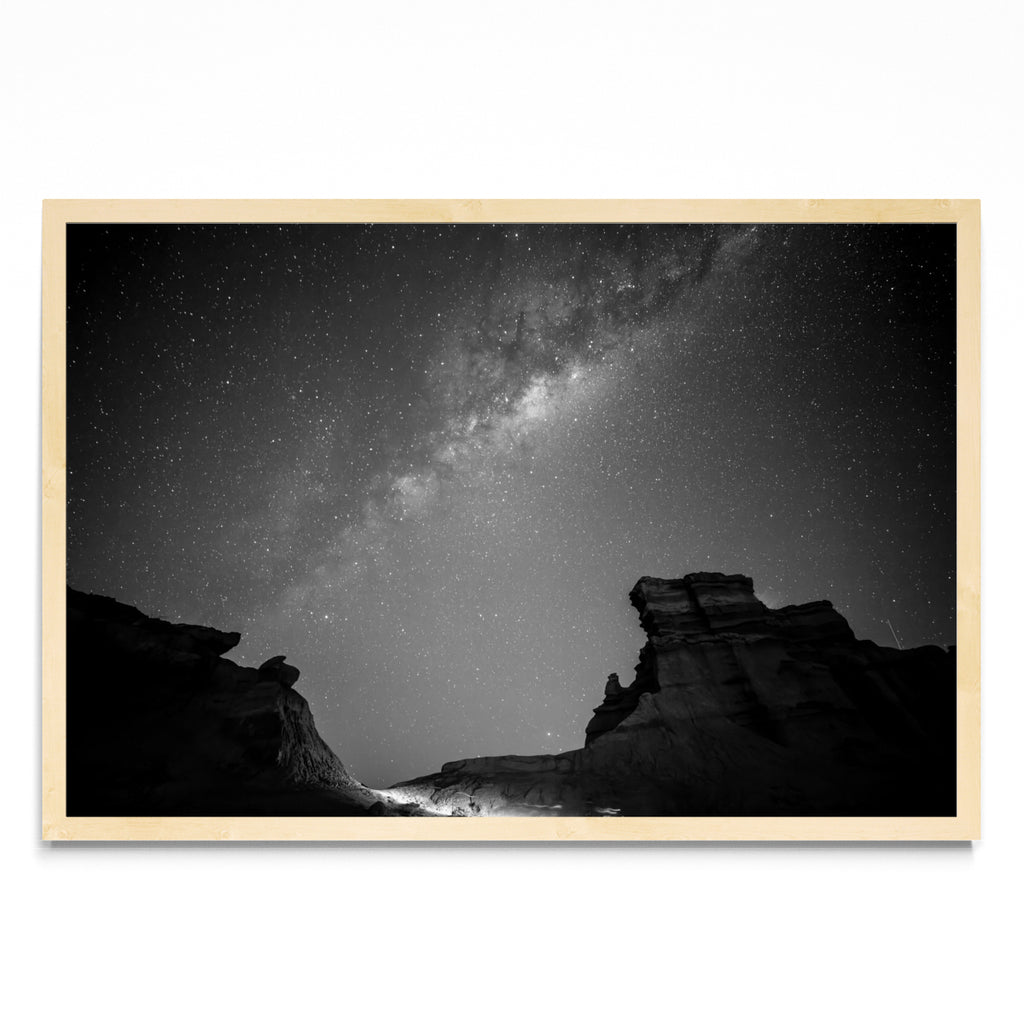 Camino a las estrellas blanco y negro - FotoH MC
