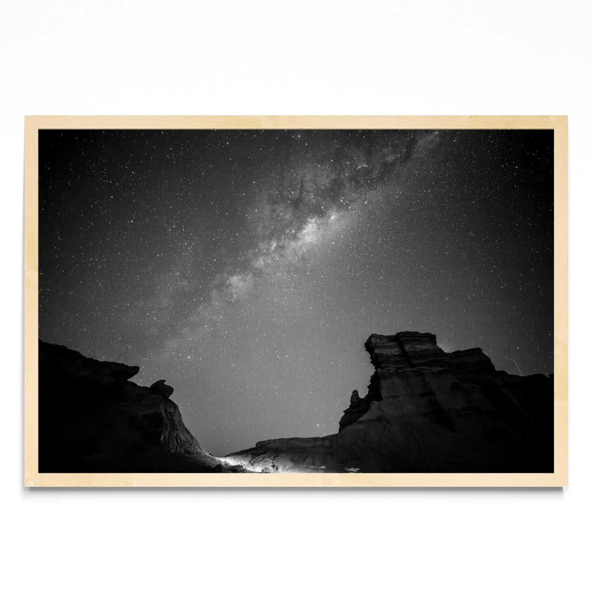 Camino a las estrellas blanco y negro - FotoH MC