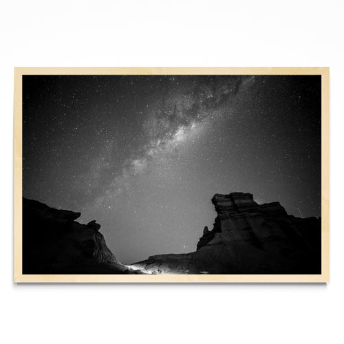 Camino a las estrellas blanco y negro - FotoH MC