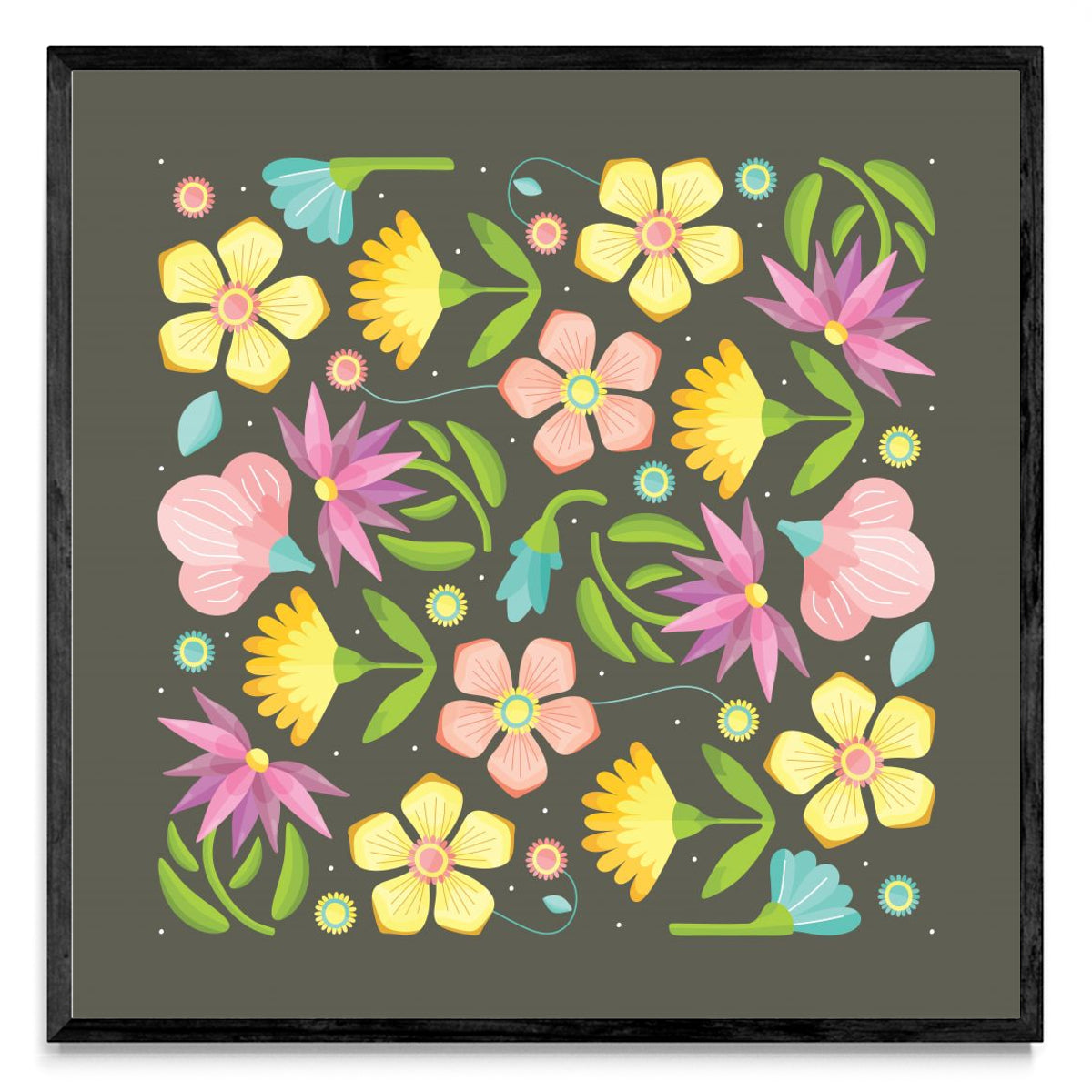TODO FLORAL - Cuadrado N