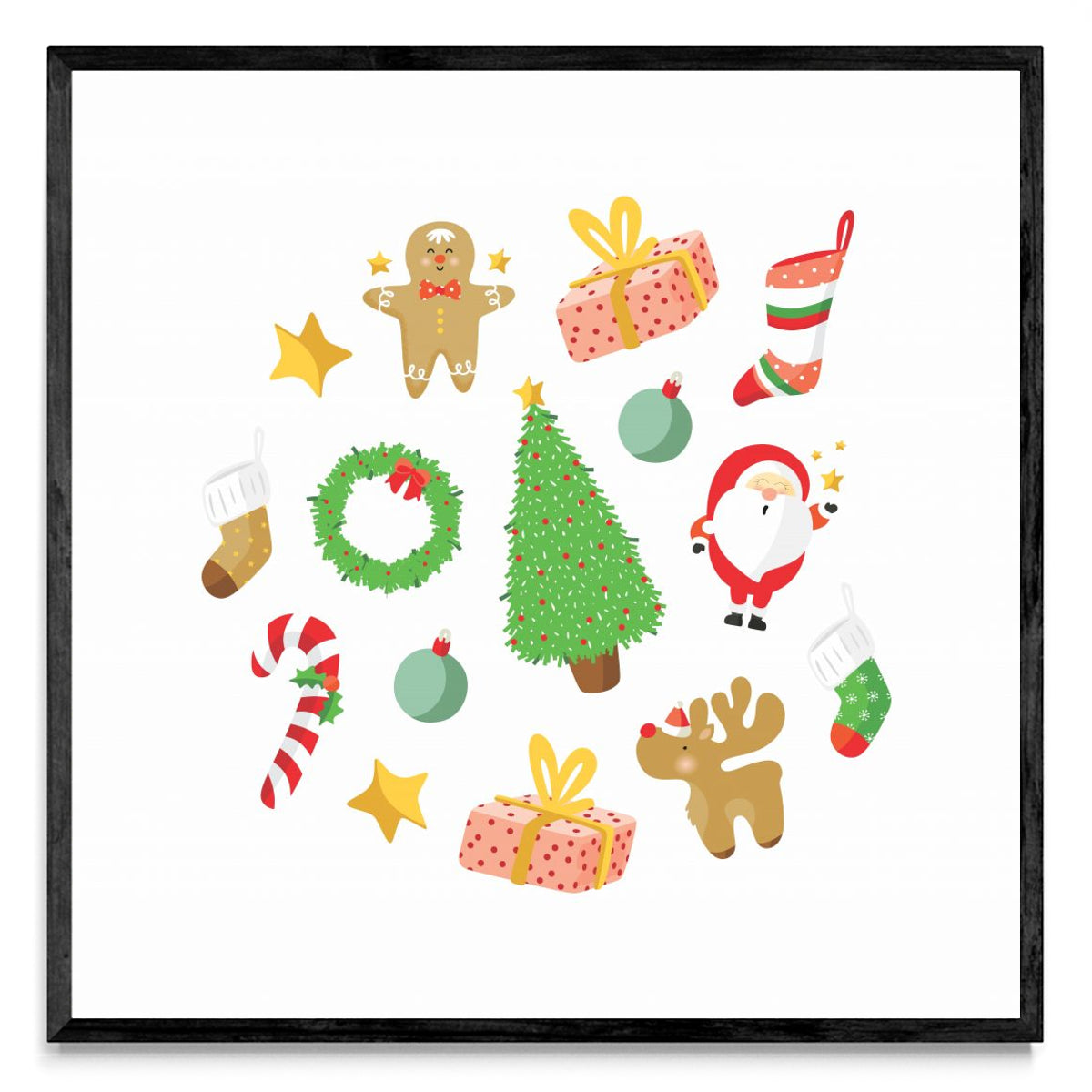NAVIDAD - Cuadrado N