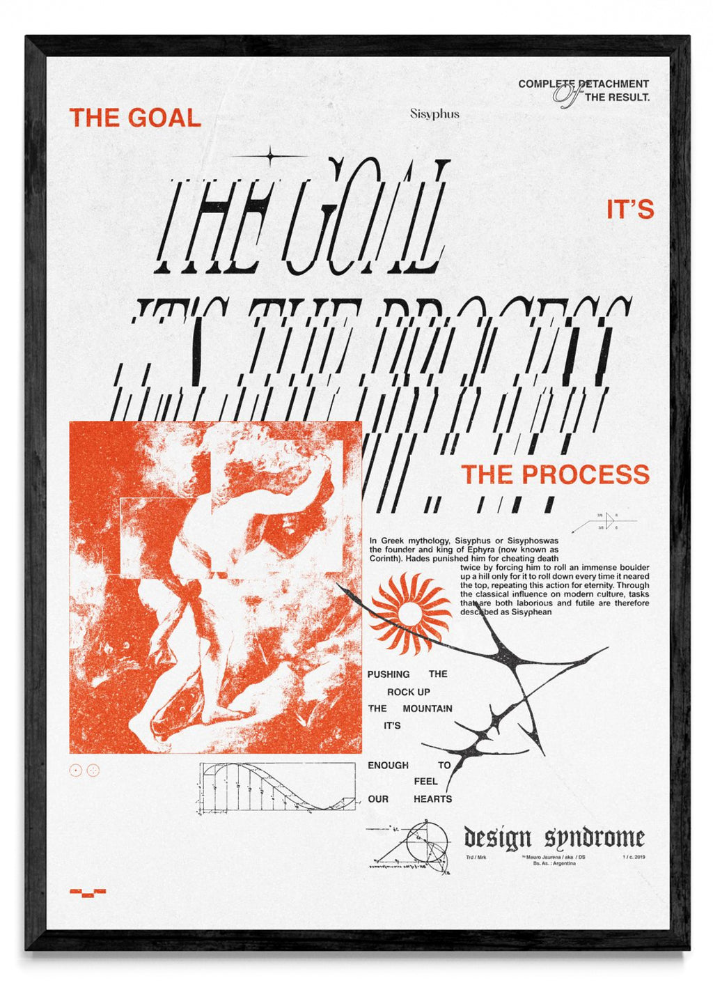 The Goal it´s the Process - Retrato N