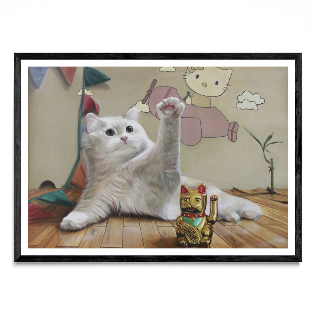 Gato de la suerte - Paisaje N