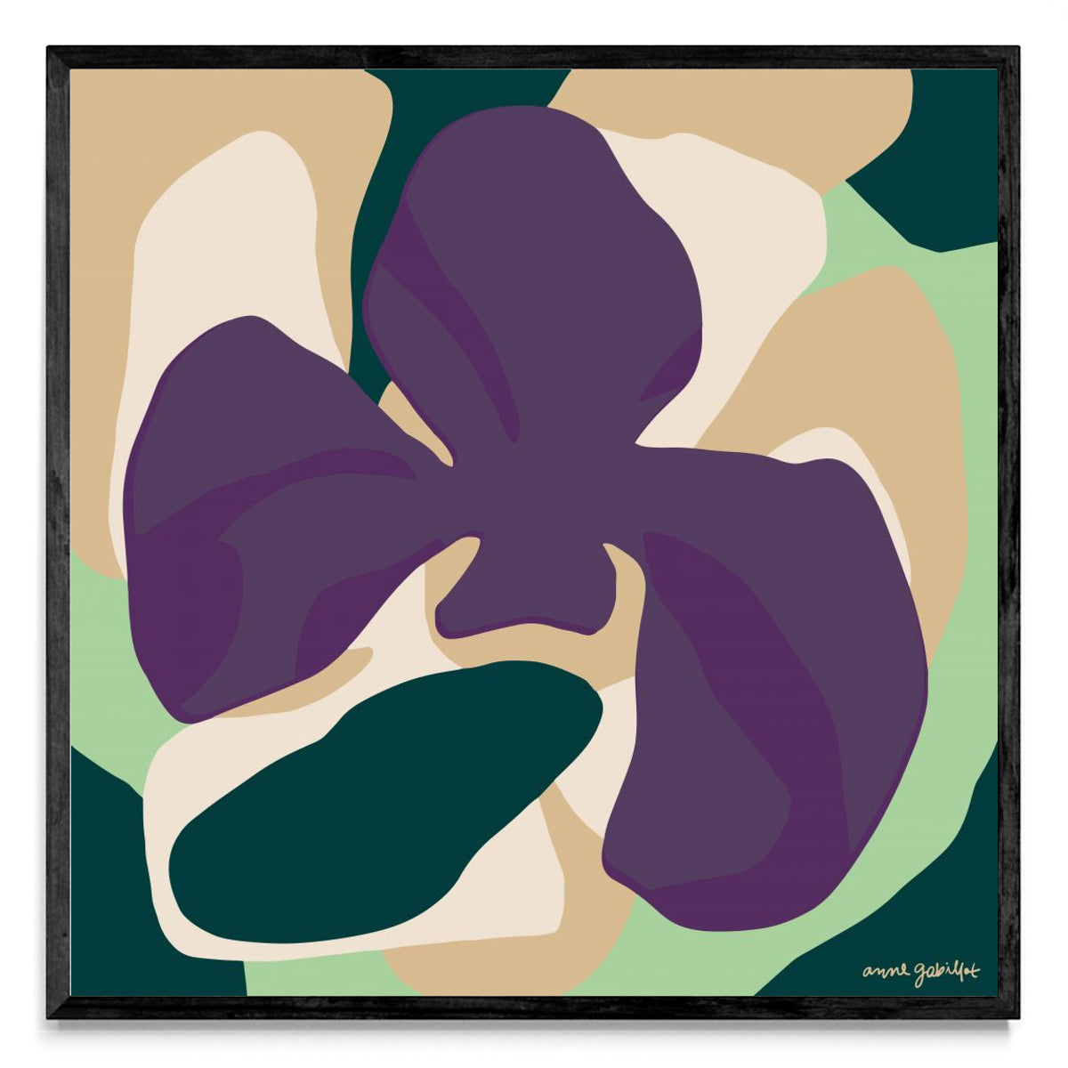 Orquídeas I - Cuadrado N