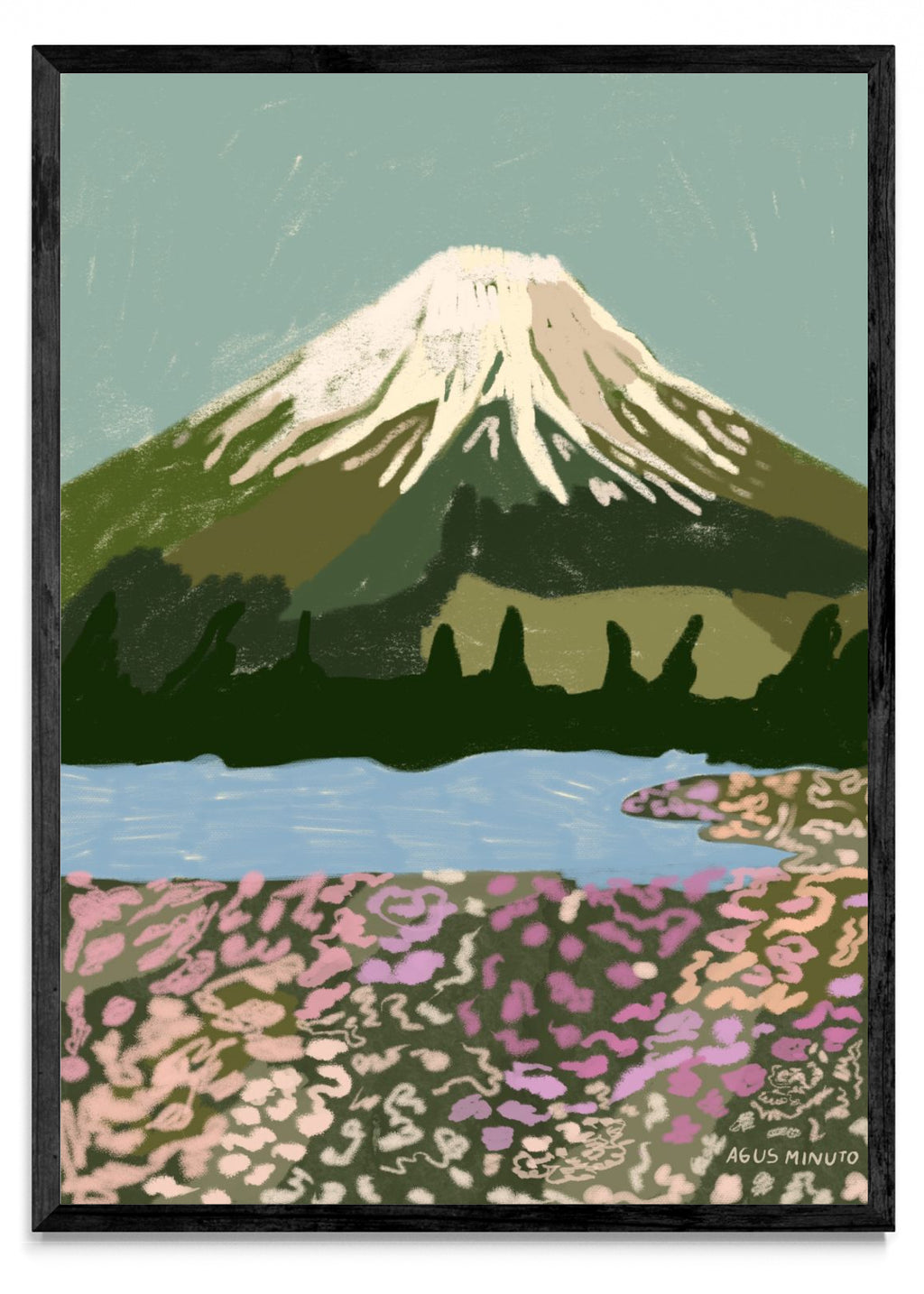 Monte Fuji - Retrato N