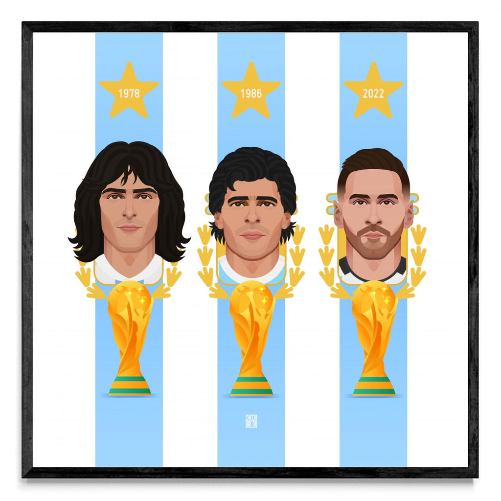 3 Estrellas - Cuadrado N