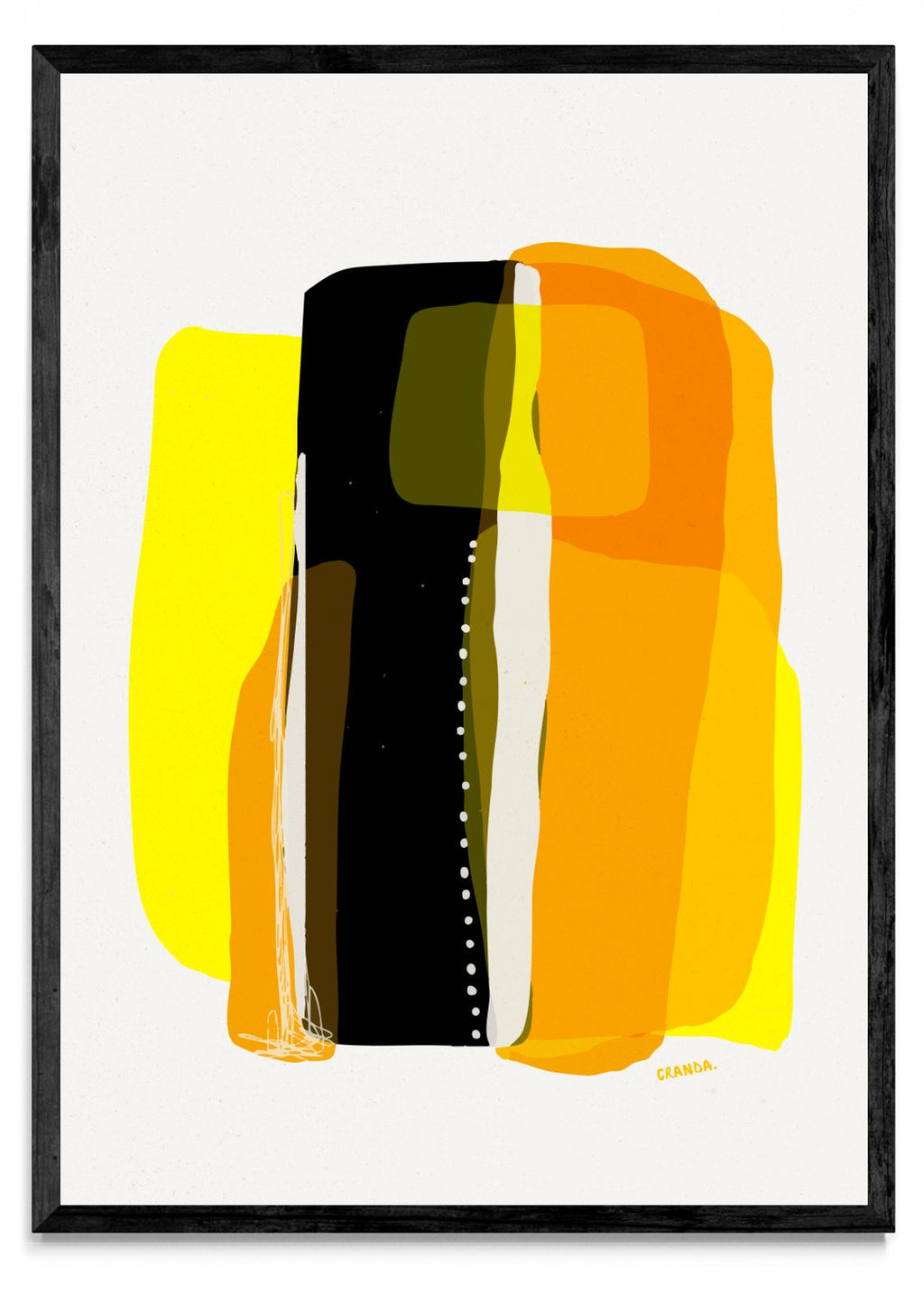 Stripes Jaune - Retrato N