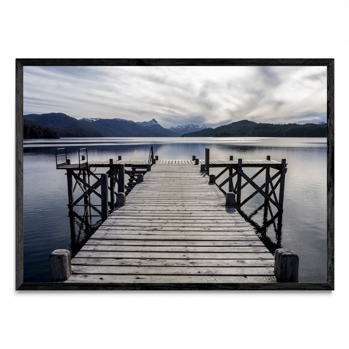 Muelle Lago Espejo - Paisaje N