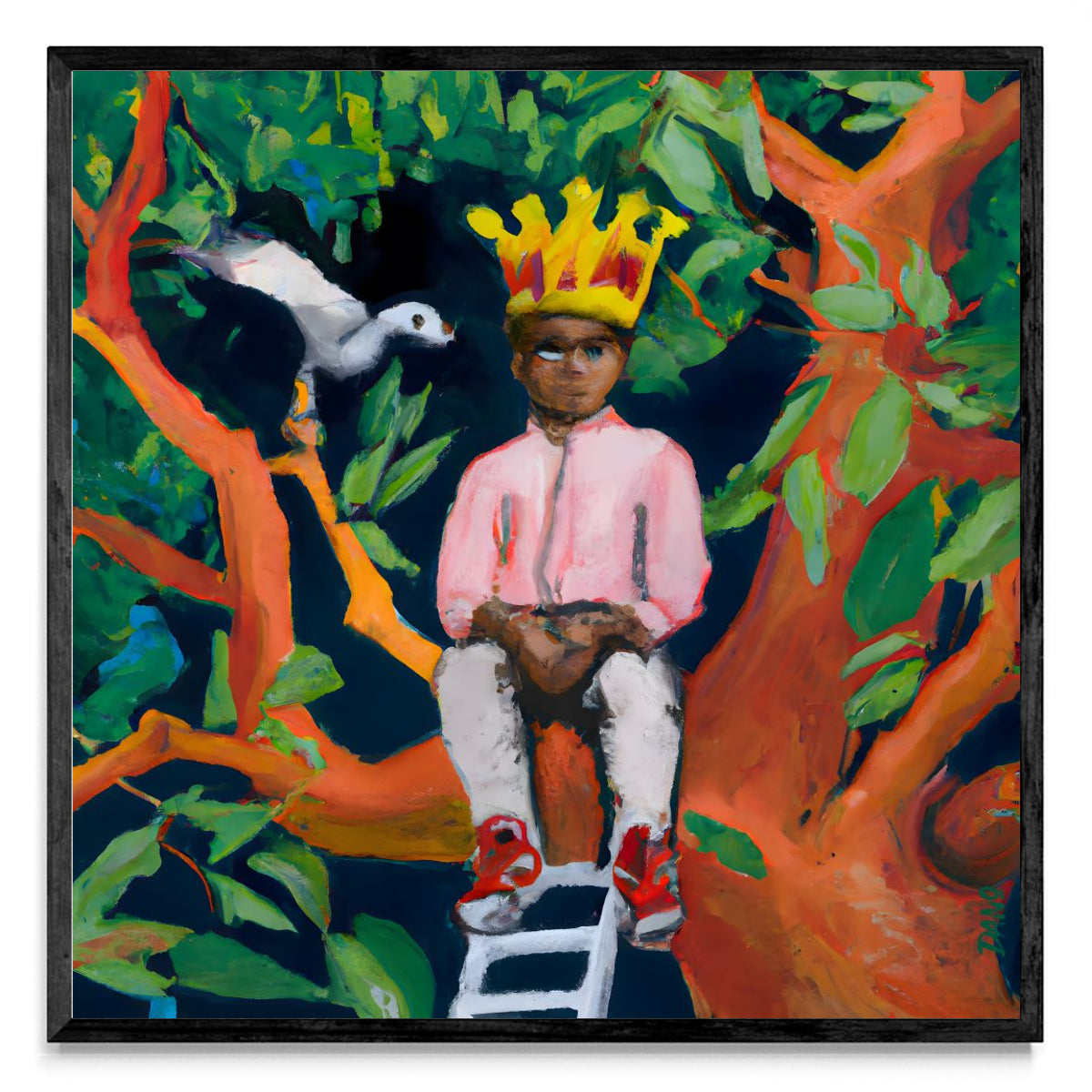 El rey del árbol - Cuadrado N