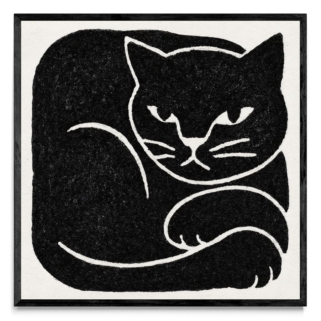 Gato Encerrado - Cuadrado N