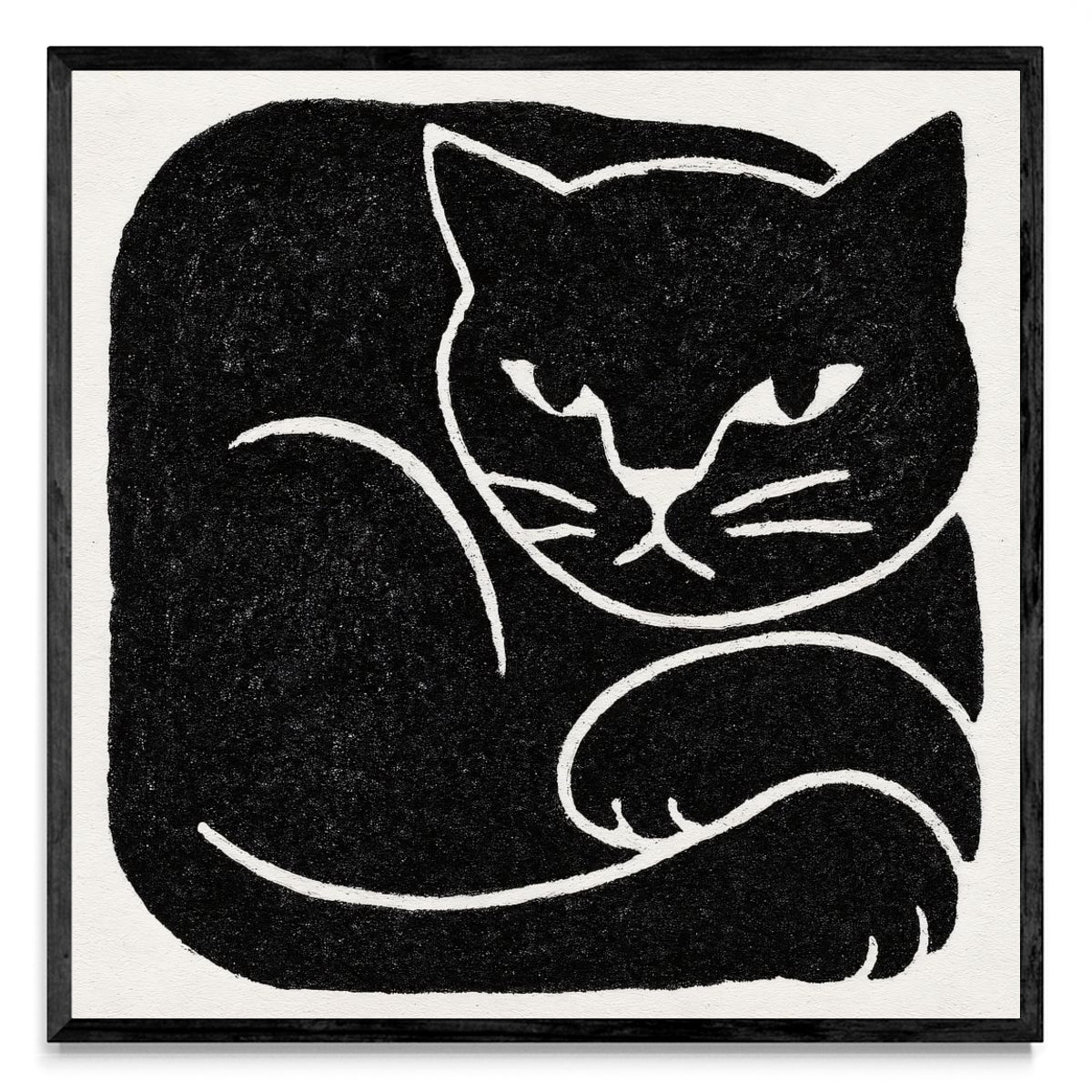 Gato Encerrado - Cuadrado N