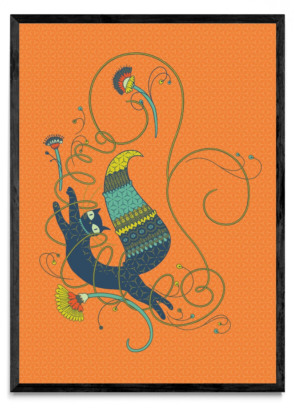 El salto felino - Retrato N