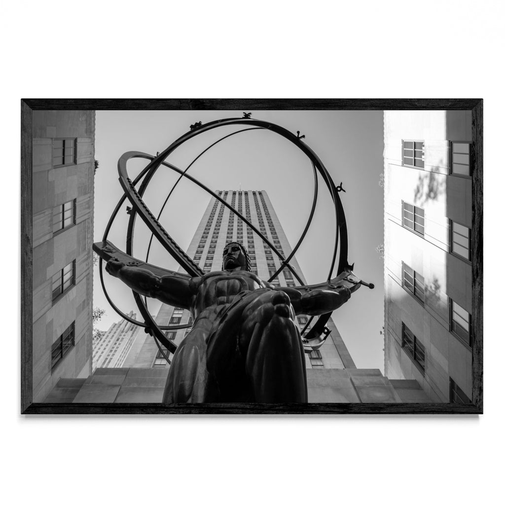 La escultura de Atlas Rockefeller Center - FotoH N