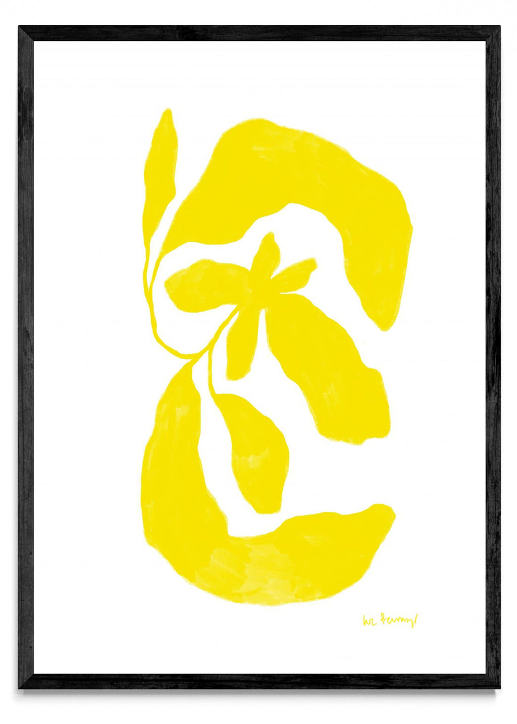 Flor amarilla 1 - Retrato N
