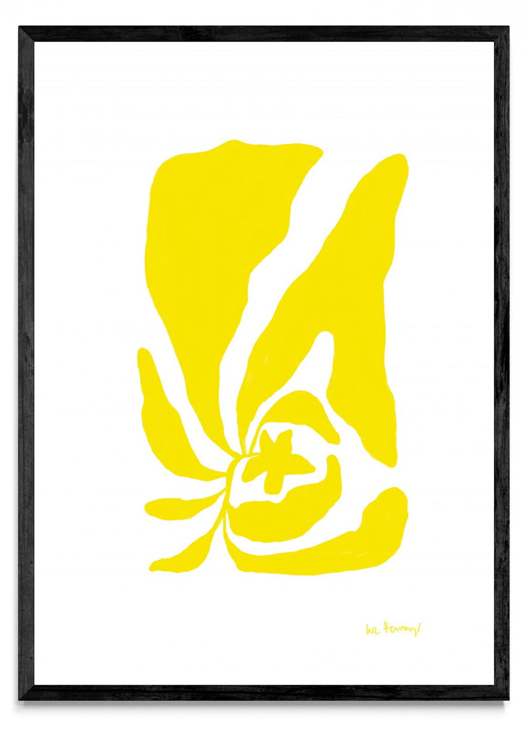 Flor amarilla 3 - Retrato N