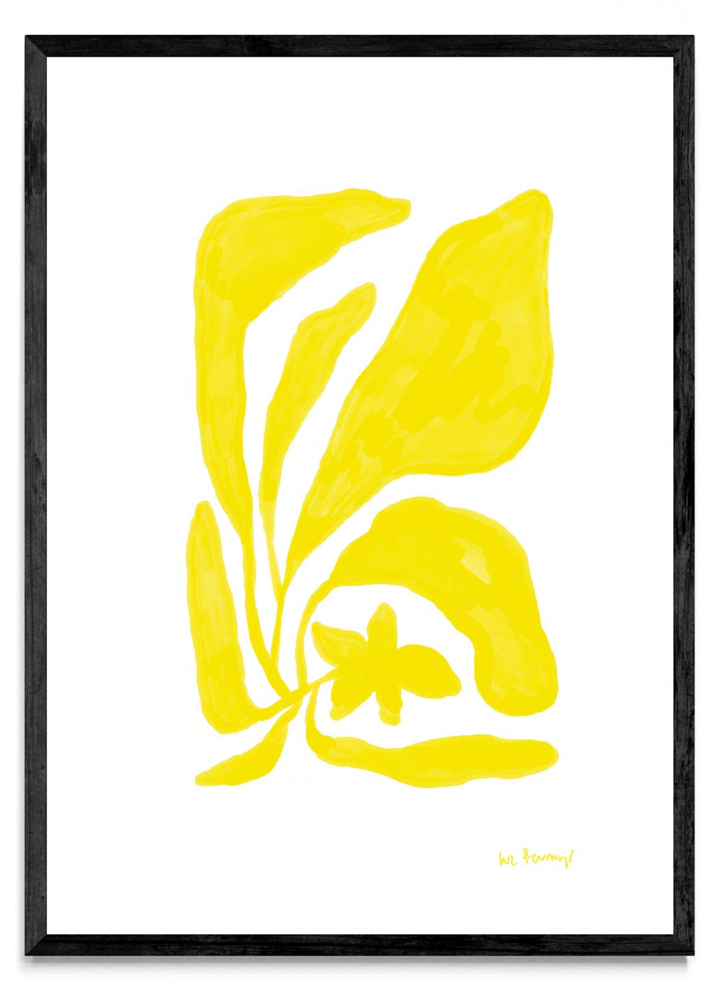 Flor amarilla 4 - Retrato N