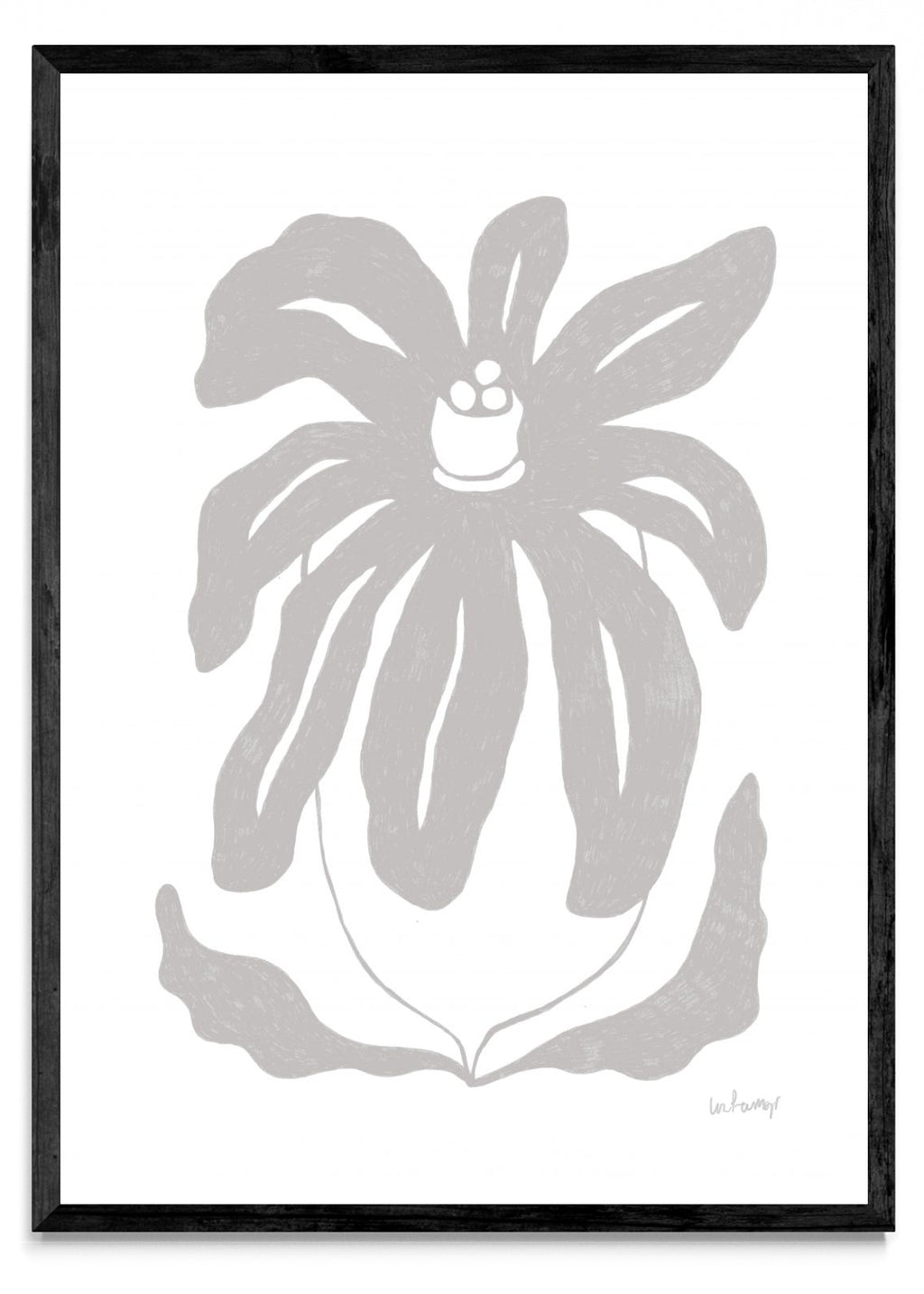 Flor neutra 3 - Retrato N