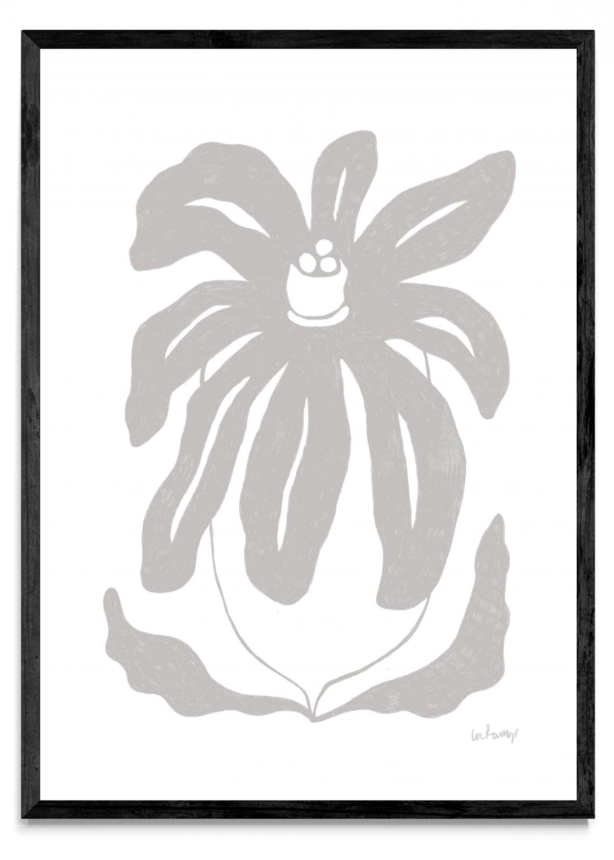 Flor neutra 3 - Retrato N