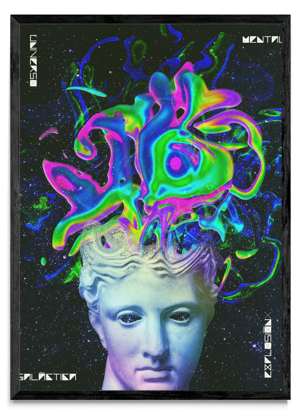 Explosión de la galaxia mental - Retrato N