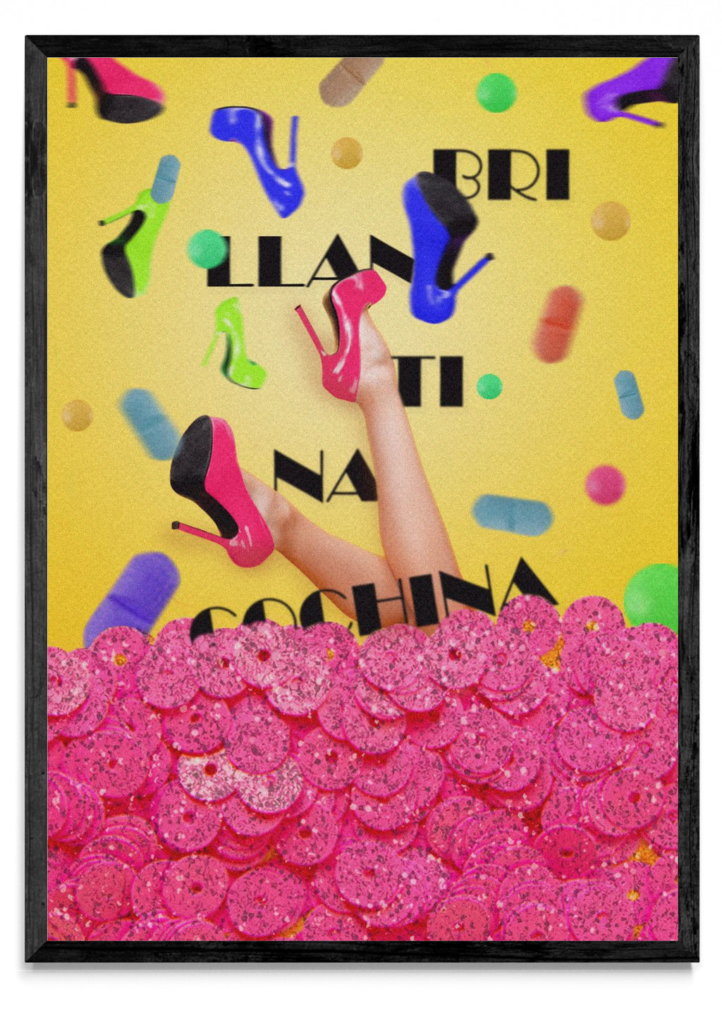 Brillantina cochina - Retrato N
