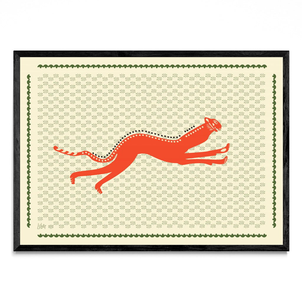 Un cuadrito verde y rojo - Paisaje N