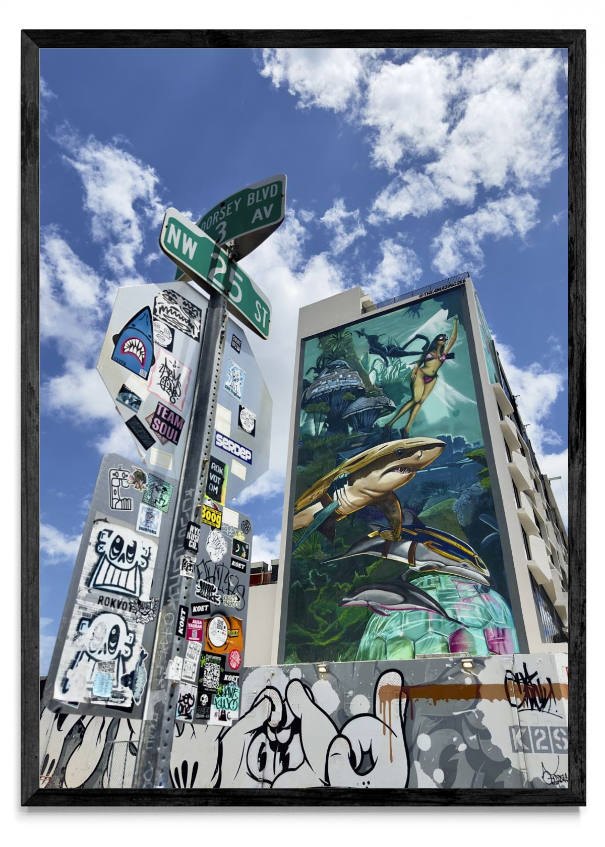 Wynwood wall - Retrato N