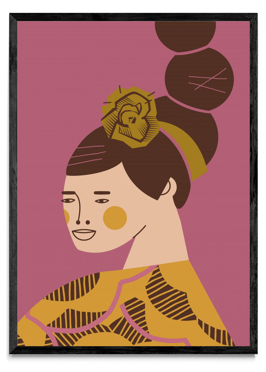Retrato con vestido Canela - Retrato N