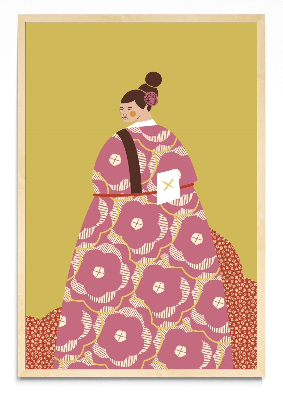 Mujer con Kimono Rosa - FotoV MC