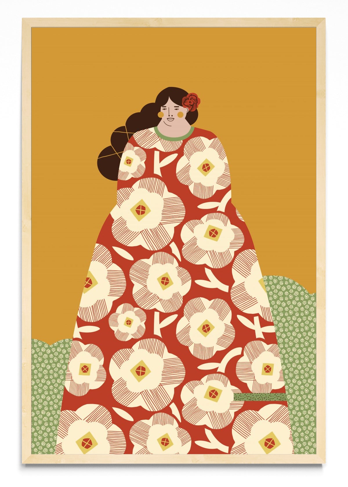 Mujer con Kimono Rojo - FotoV MC