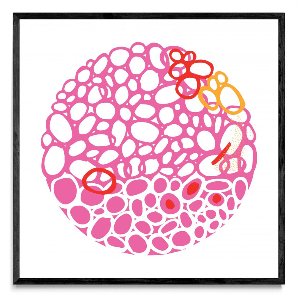 STONE CIRCLE MAGENTA - Cuadrado N