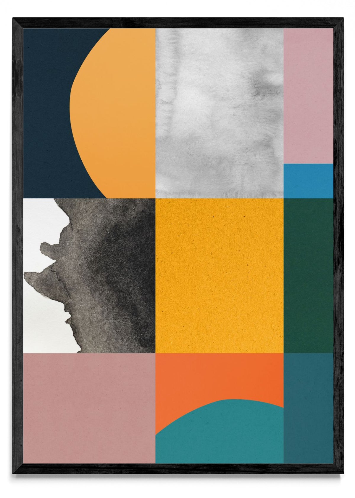 Collage abstracto 1 - Retrato N