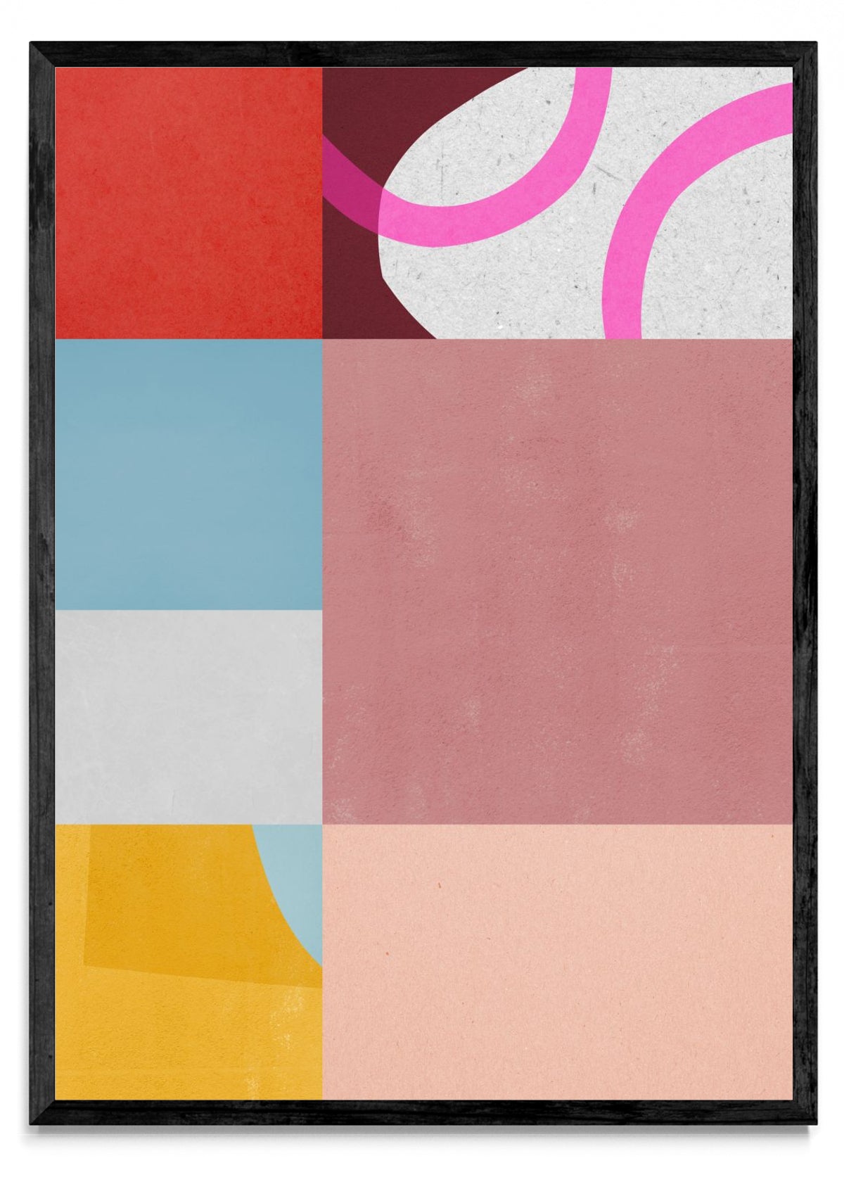 Collage abstracto 3 - Retrato N