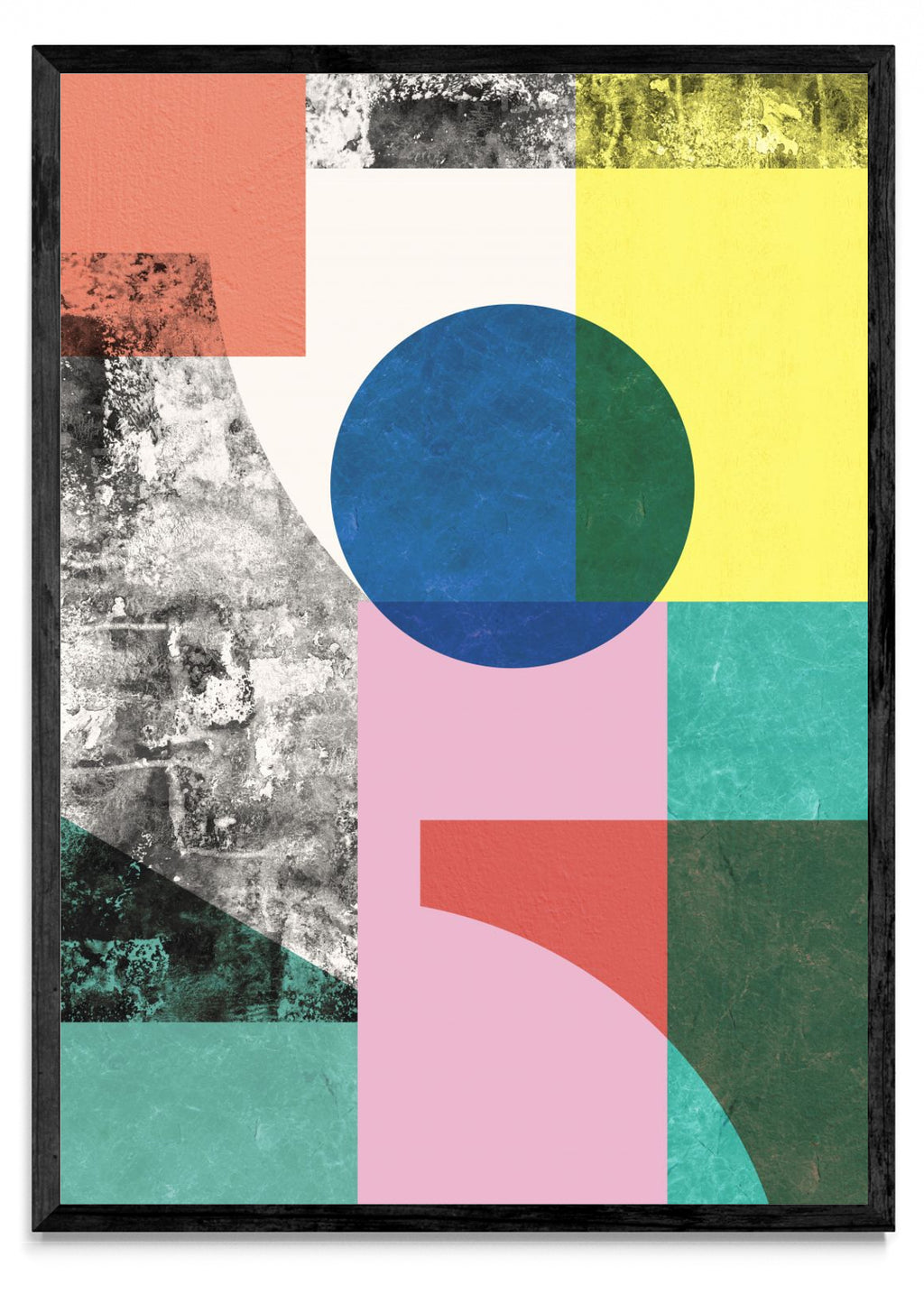 Collage abstracto 4 - Retrato N