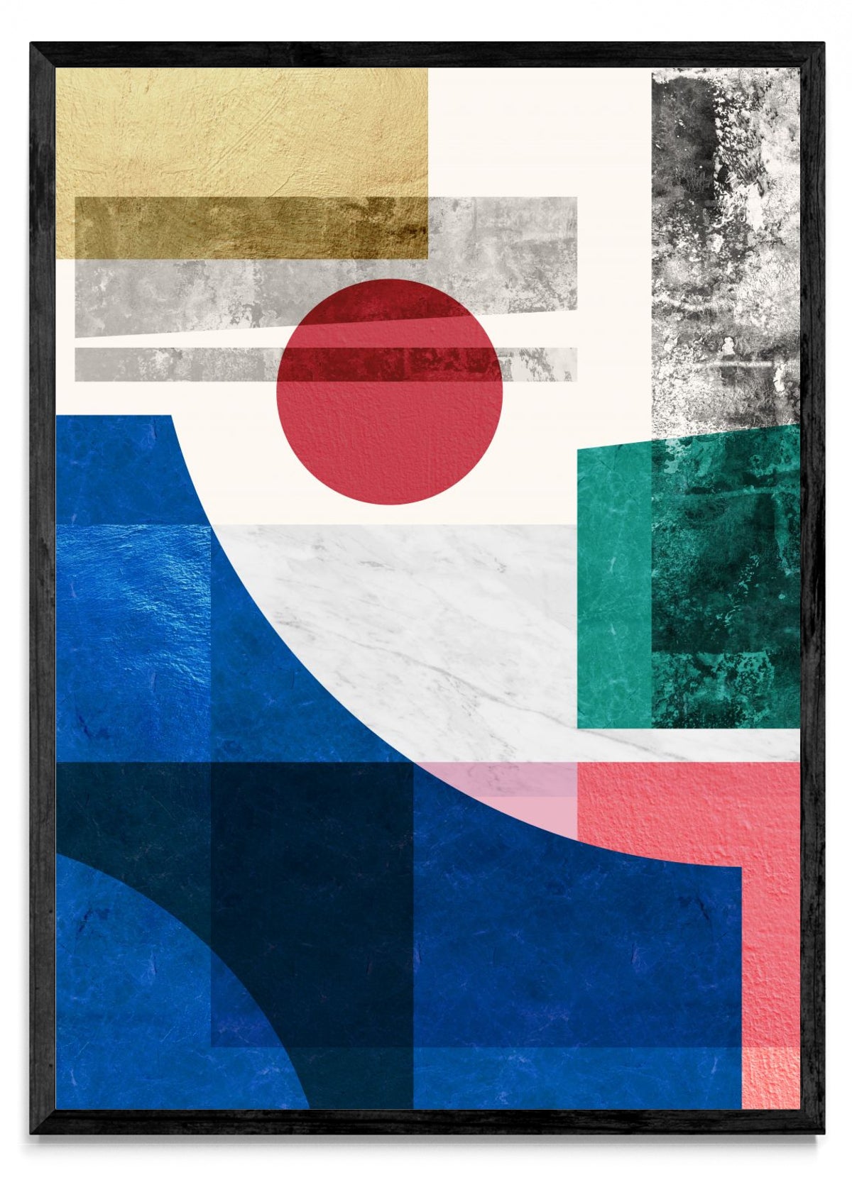 Collage abstracto 5 - Retrato N