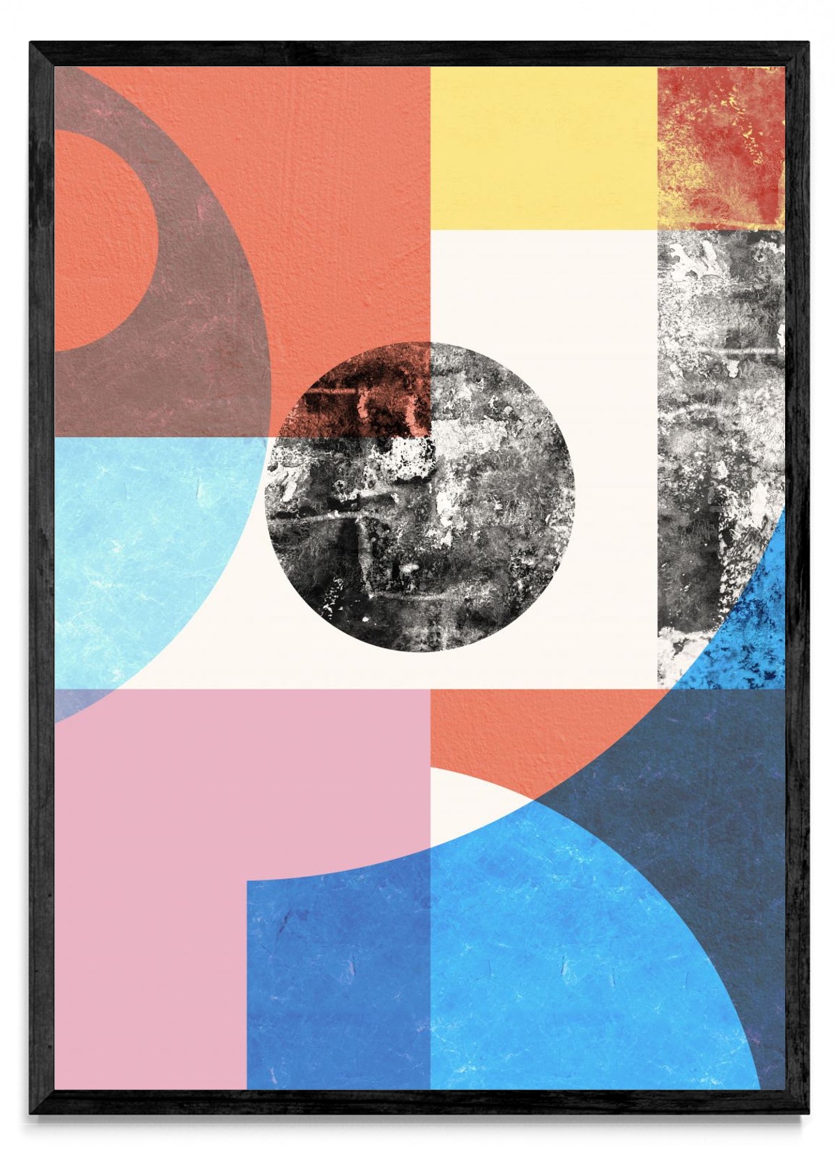 Collage abstracto 6 - Retrato N