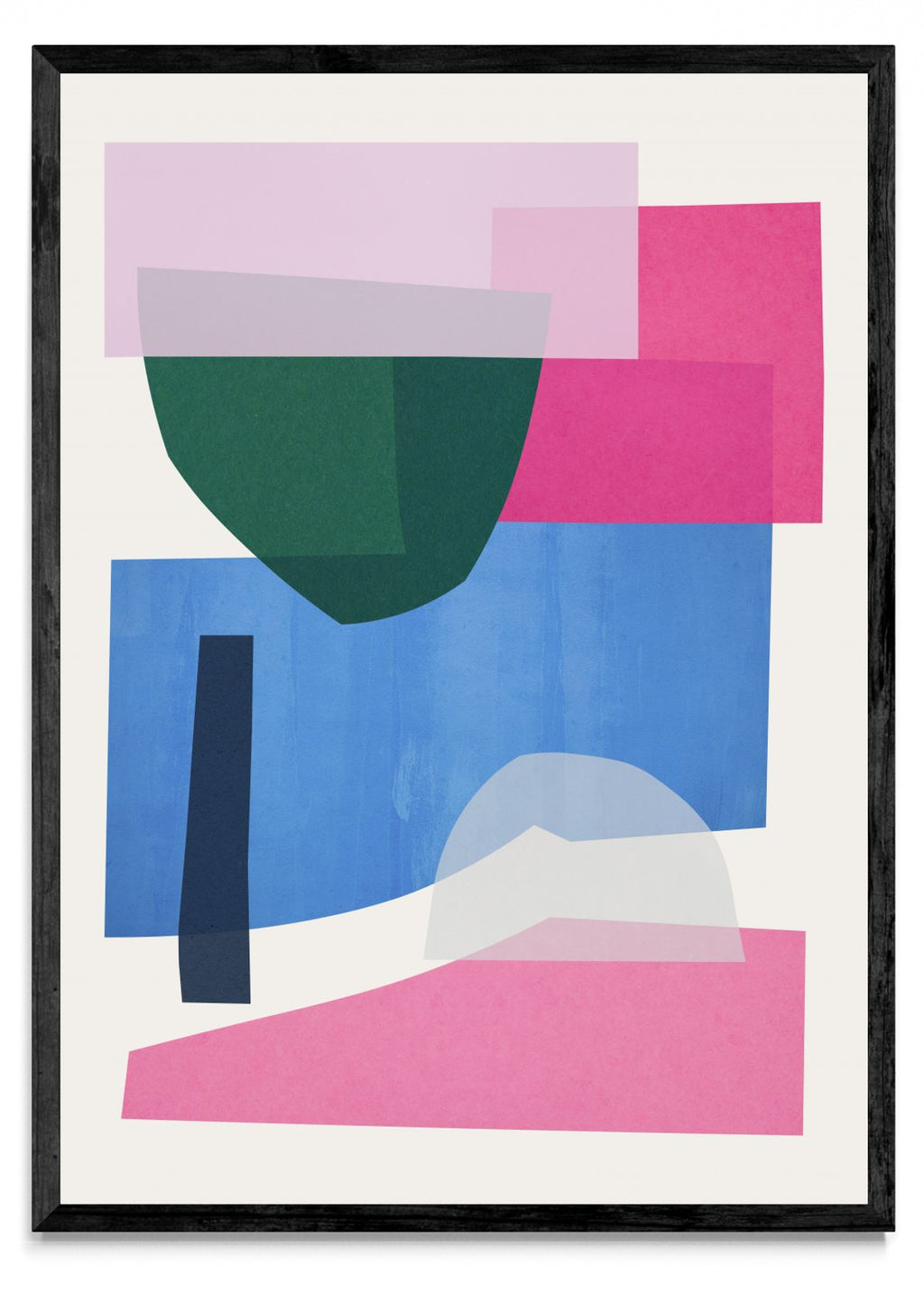 Collage abstracto 7 - Retrato N