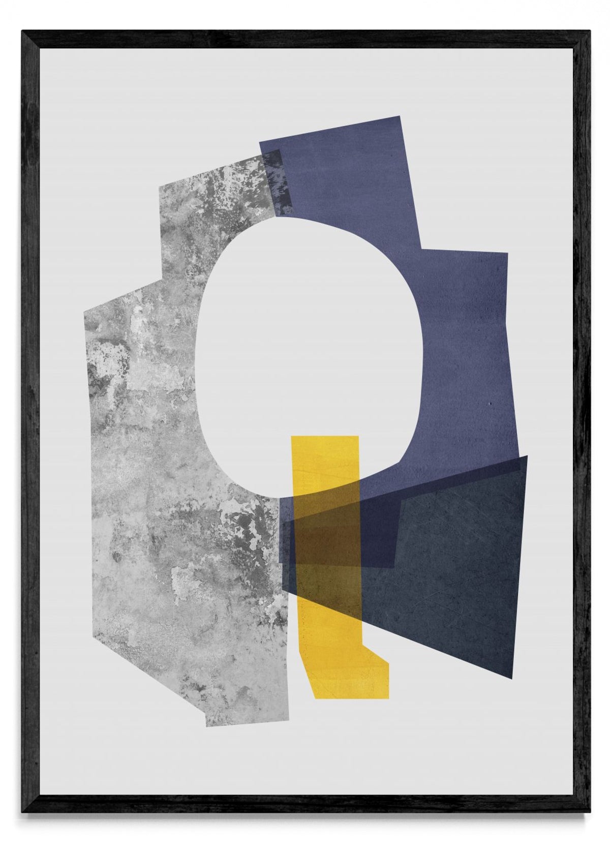 Collage abstracto 8 - Retrato N