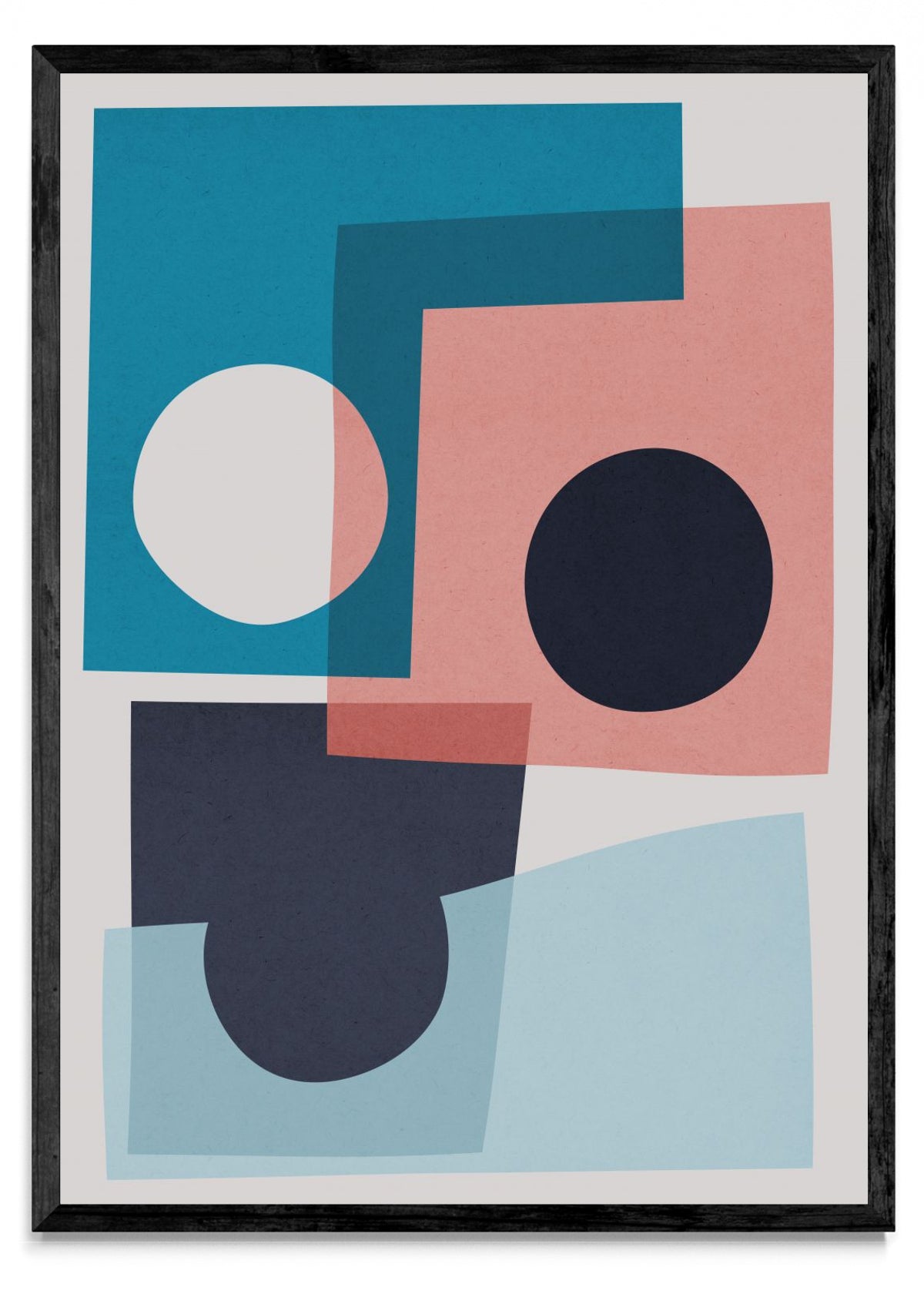 Collage abstracto 9 - Retrato N