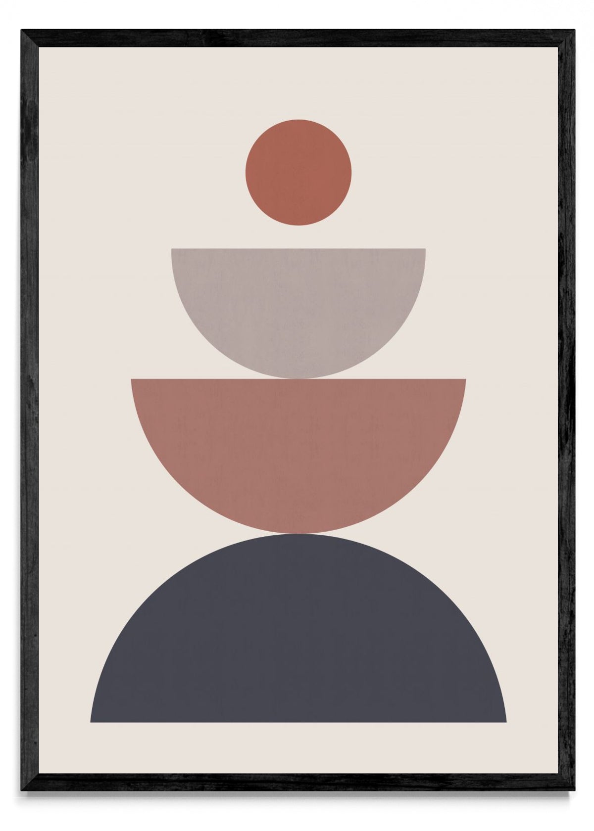 Círculos y semicírculos 5 - Retrato N