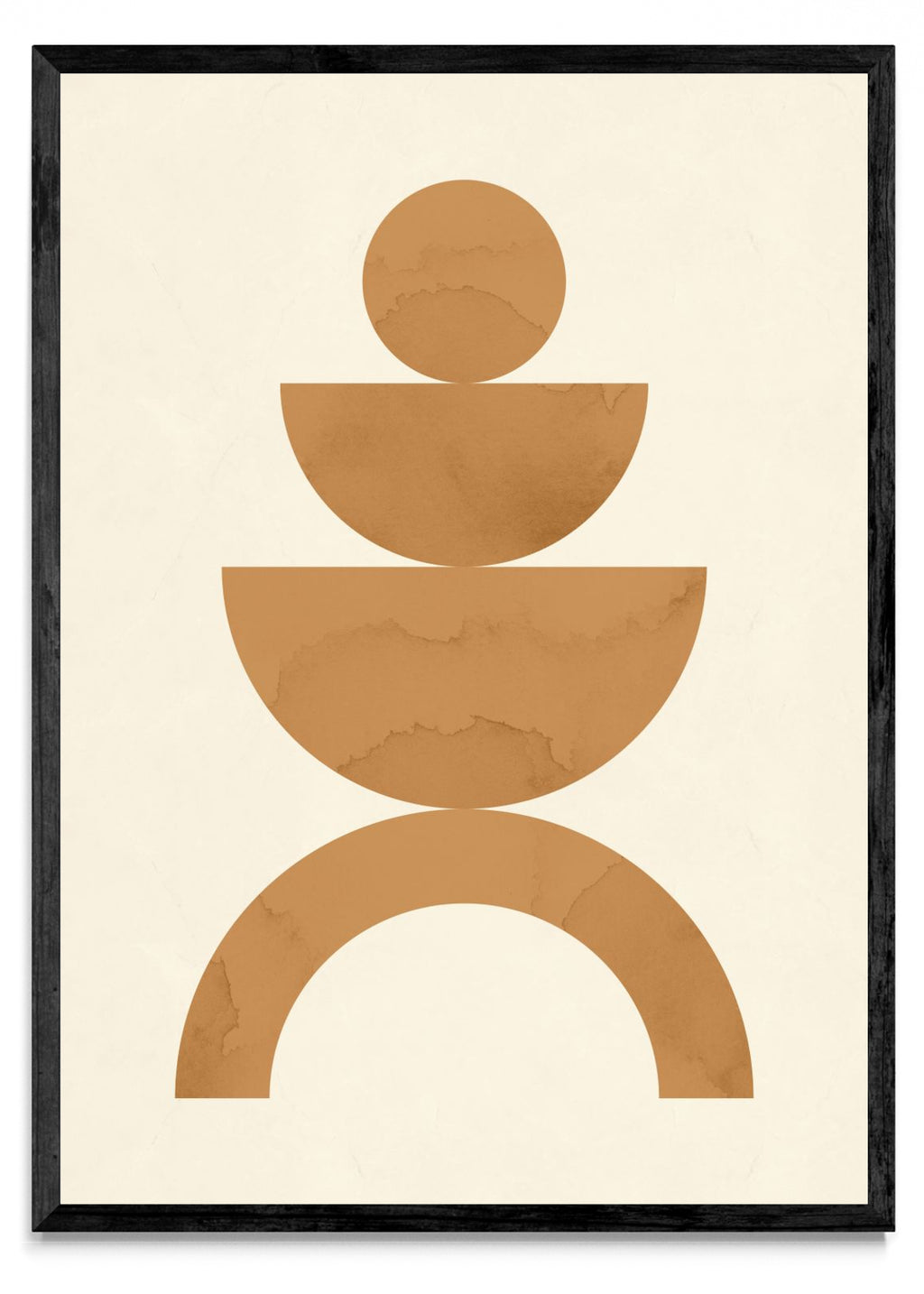 Círculos y semicírculos 6 - Retrato N
